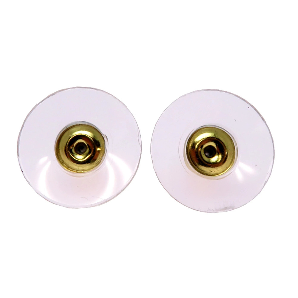 CHANEL Gold Logo Earrings - Picture 7 of 7